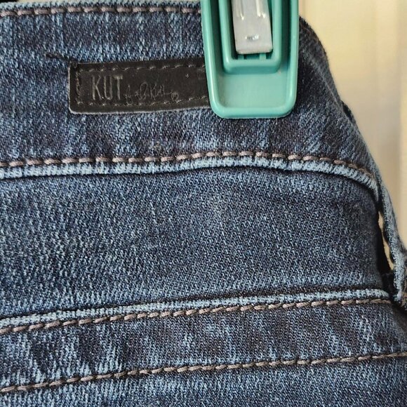 NWT - Kut from the Kloth Straight Leg Blue Jeans - Size 8L - Picture 7 of 7